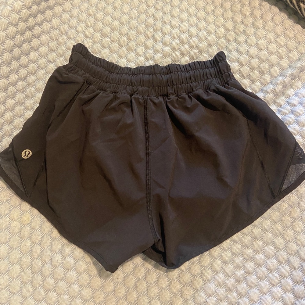 Lulu lemon 0 black shorts